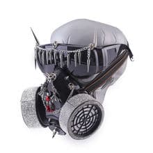 Steampunk Gas Mask Metal Rivets Unisex + Goggles