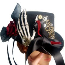 Steampunk Top Hat Skeleton Hand