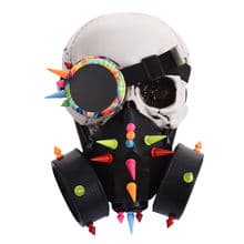 Steampunk Mask Goggles Face Dust Gas Mask