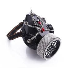 Steampunk Gas Mask With 1 Canister Respirator