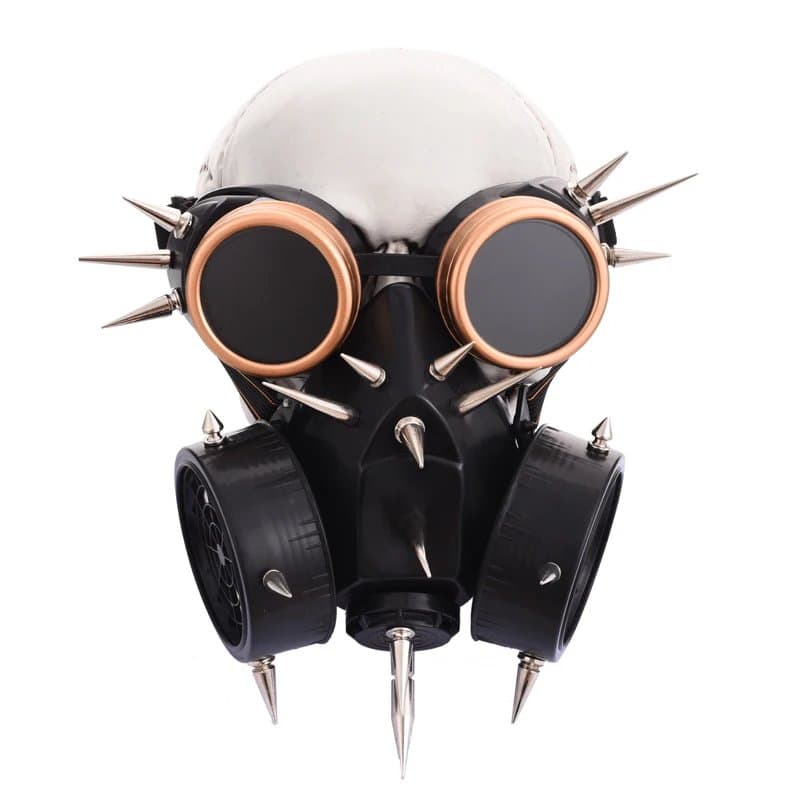 Steampunk Gas Mask Retro Punk Goggles